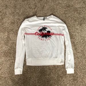 Santa Monica California long sleeve tee